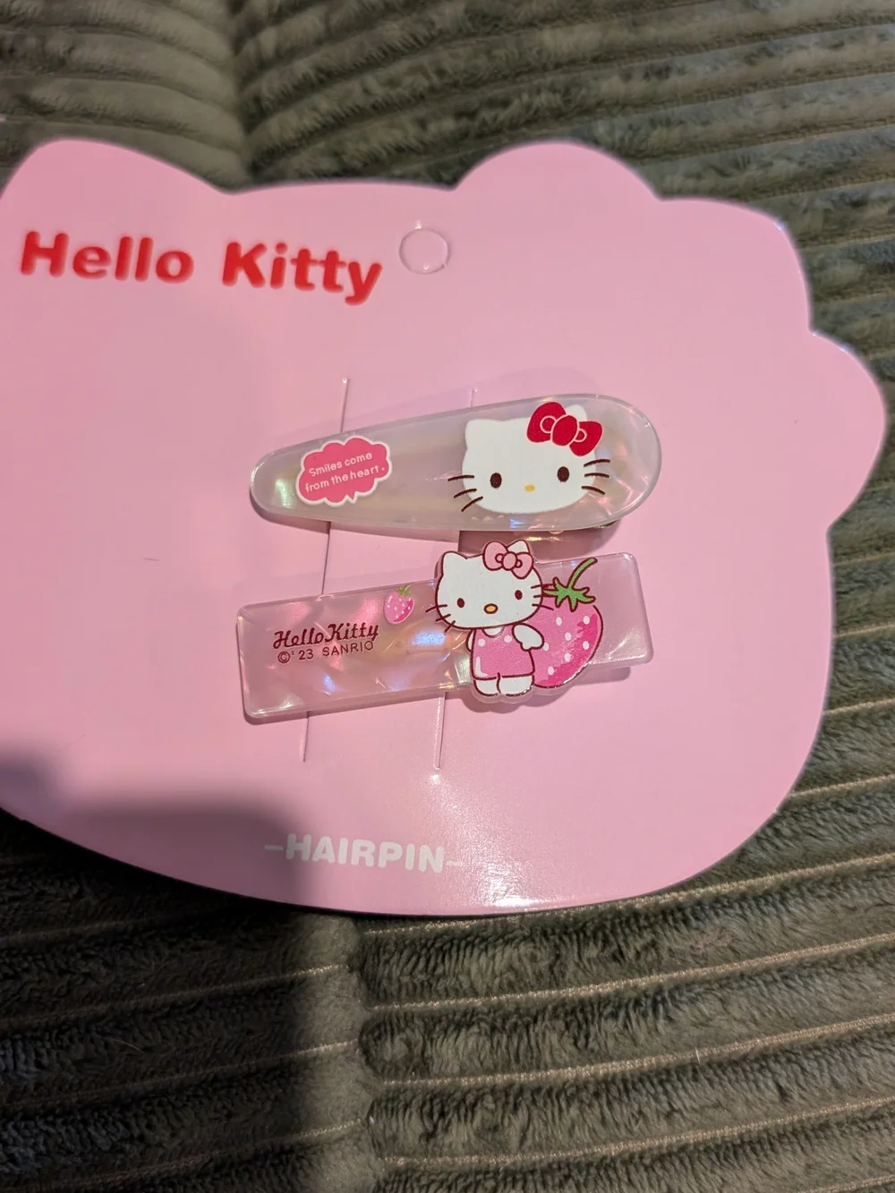 New 2 Sanrio Hello Kitty Hair Clip